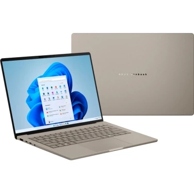Ноутбук ASUS Zenbook A14 UX3407NA-QD080W 1920x1200 (WUXGA) Qualcomm Snapdragon X2 Elite X2E-88-100 RAM 16 / SSD бежевий (90NB1711-M003B0-B) — фото 7