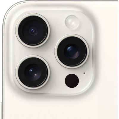 Смартфон Apple iPhone 15 Pro Max 256Gb eSim (Grade B) White Titanium (iP15PM2eWhT_B) [iP15PM2eWhT_B-B] Б/У — фото 5