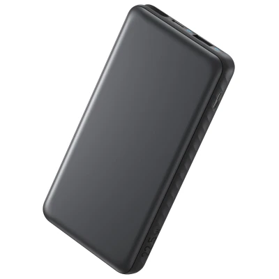 Портативна батарея Anker 10000mAh, 22.5W, Built-In USB-C Cable, black — фото 2