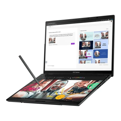 Ноутбук ASUS Zenbook DUO UX8406CA-QL366W 1920x1200 (WUXGA) Intel Core Ultra 7 255HX (1.8 - 5.2 ГГц) RAM 32 / SSD сірий (90NB14X1-M00N20-B) — фото 3