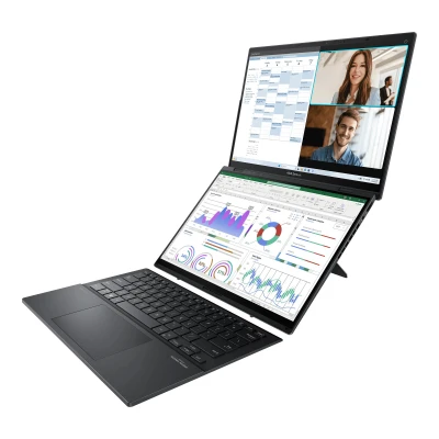 Ноутбук ASUS Zenbook DUO UX8406CA-QL366W 1920x1200 (WUXGA) Intel Core Ultra 7 255HX (1.8 - 5.2 ГГц) RAM 32 / SSD сірий (90NB14X1-M00N20-B) — фото 6