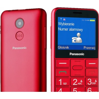 Смартфон Panasonic KX-TU155 Red (KX-TU155EXRN) [KX-TU155EXRN-B] — фото 7