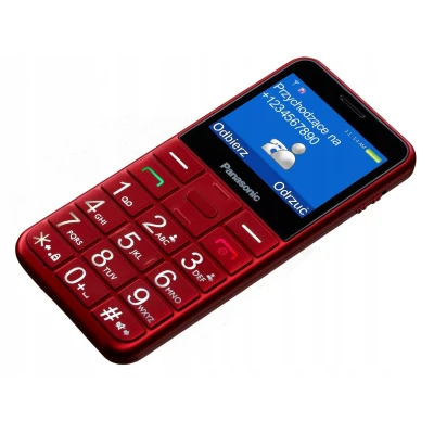 Смартфон Panasonic KX-TU155 Red (KX-TU155EXRN) [KX-TU155EXRN-B] — фото 9