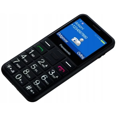 Смартфон Panasonic KX-TU155 Black — фото 2