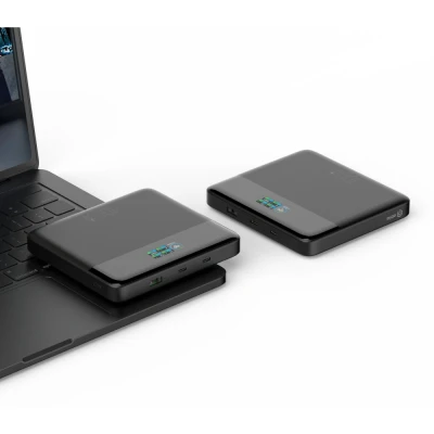 Портативная батарея Atria 20000mAh, 100W, PD/2.0, LED-TFT дисплей (WPD-X11) [WPD-X11-B] — фото 12