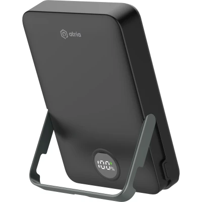 Портативна батарея Atria 10000mAh, PD/20W, 15W Wireless MagSafe, Black (WPD-W57B) [WPD-W57B-B] — фото 5
