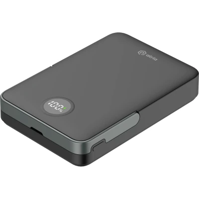Портативна батарея Atria 10000mAh, PD/20W, 15W Wireless MagSafe, Black (WPD-W57B) [WPD-W57B-B] — фото 7