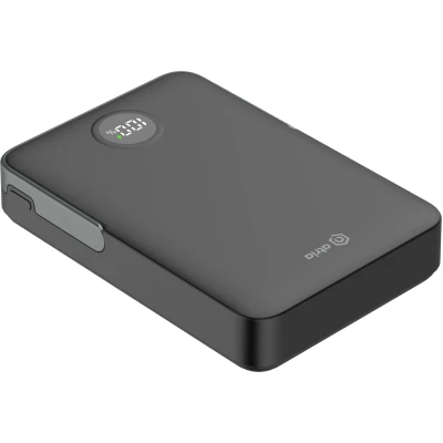 Портативная батарея Atria 10000mAh, PD/20W, 15W Wireless MagSafe, Black (WPD-W57B) [WPD-W57B-B] — фото 8