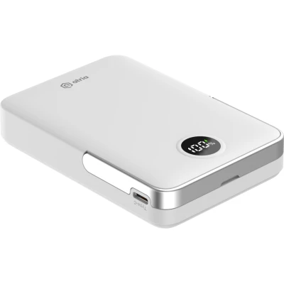 Портативна батарея Atria 10000mAh, PD/20W, 15W Wireless MagSafe, White (WPD-W57) [WPD-W57-B] — фото 6