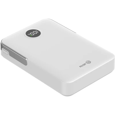 Портативна батарея Atria 10000mAh, PD/20W, 15W Wireless MagSafe, White (WPD-W57) [WPD-W57-B] — фото 8