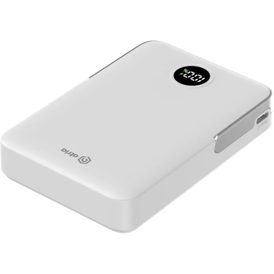 Портативна батарея Atria 10000mAh, PD/20W, 15W Wireless MagSafe, White (WPD-W57) [WPD-W57-B] — фото 9