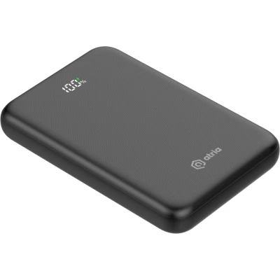 Портативна батарея Atria 10000mAh, PD/22.5W, QC/3.0