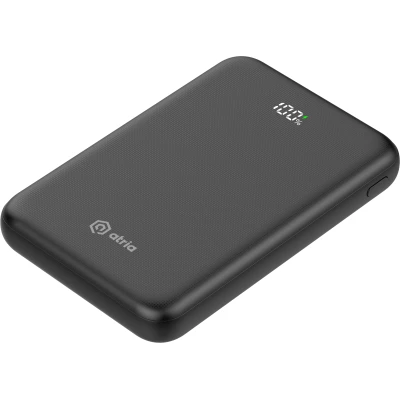 Портативна батарея Atria 10000mAh, PD/22.5W, QC/3.0 (WPD-P91) [WPD-P91-B] — фото 2