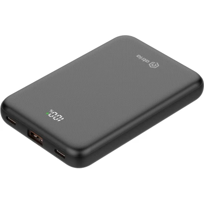 Портативна батарея Atria 10000mAh, PD/22.5W, QC/3.0 (WPD-P91) [WPD-P91-B] — фото 4