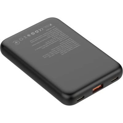 Портативна батарея Atria 10000mAh, PD/22.5W, QC/3.0 (WPD-P91) [WPD-P91-B] — фото 5