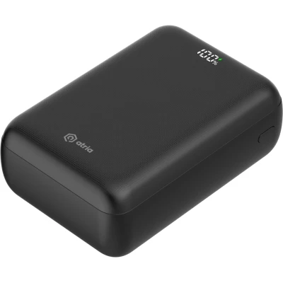 Портативная батарея Atria 30000mAh, PD/22.5W, QC/3.0 (WPD-P93) [WPD-P93-B] — фото 3