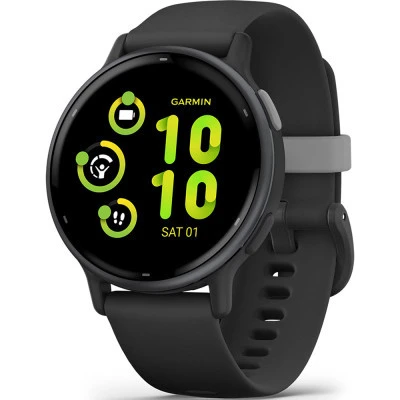 Смарт-годинник Garmin vivoactive 5, Black/Slate, GPS