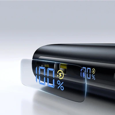 Портативная батарея Baseus 25000mAh EnerFill FC41 145W Digital Display Built-in Dual USB-C Cable (E0028H03) [E0028H03-B] — фото 8