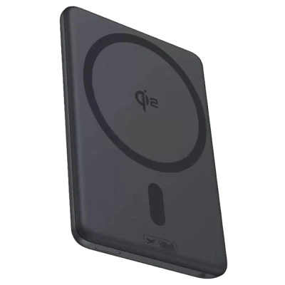 Портативная батарея Baseus 5000mAh PicoGo AM31 Qi2 20W MagSafe Black — фото 2