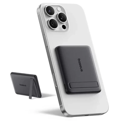 Портативна батарея Baseus 5000mAh PicoGo AM31 Qi2 20W MagSafe Black (P10081907123-00) [P10081907123-00-B] — фото 3