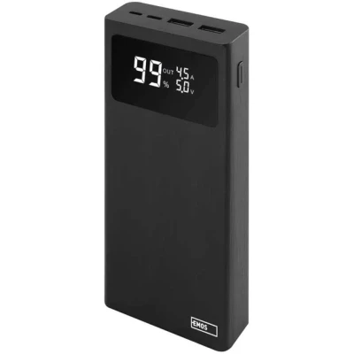 Портативная батарея EMOS 20000mAh BETAQ 20, 22.5W, black (B0532B) [B0532B-B] — фото 2