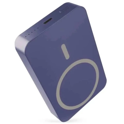 Портативна батарея EMOS 10000mAh WI1046, 20W, Wireless, blue (B0551BL) [B0551BL-B] — фото 3