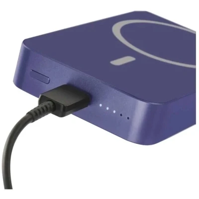 Портативная батарея EMOS 10000mAh WI1046, 20W, Wireless, blue (B0551BL) [B0551BL-B] — фото 8