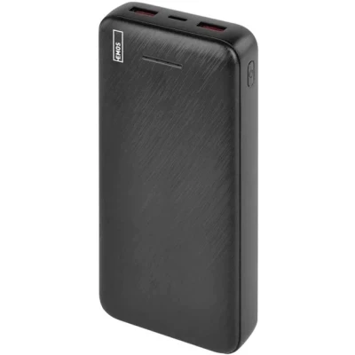 Портативна батарея EMOS 20000mAh AlphaQ3, 22.5W, black (B0572B) [B0572B-B] — фото 3