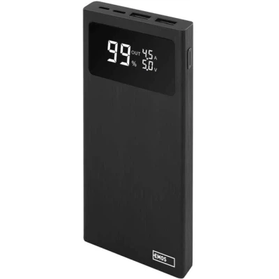 Портативная батарея EMOS 10000mAh BETAQ 10, 22.5W, black (B0531B) [B0531B-B] — фото 2