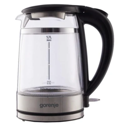 Електрочайник Gorenje K 17 GDW [K17GDW-B]