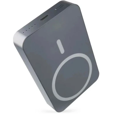 Портативная батарея EMOS 10000mAh WI1046, 20W, Wireless, grey (B0551GY) [B0551GY-B] — фото 3