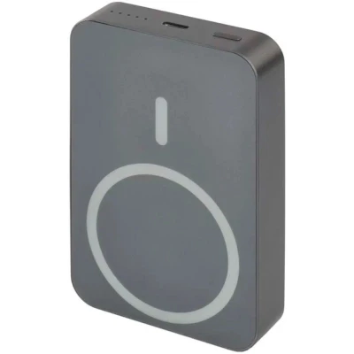 Портативная батарея EMOS 10000mAh WI1046, 20W, Wireless, grey (B0551GY) [B0551GY-B] — фото 4