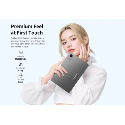 Планшет Teclast M50T 10.1" 4/128GB Wi-Fi Grey (6940709680360) [6940709680360-B] — фото 4