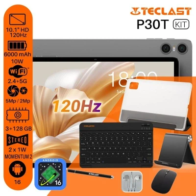 Планшет Teclast P30T KIT 10,1" 3/128GB Wi-Fi Grey Клавіатура/Миша/Навушники/