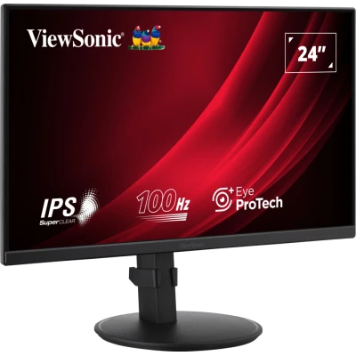 ViewSonic VA2408-HDJ 1920 x 1080 IPS чорний — фото 2