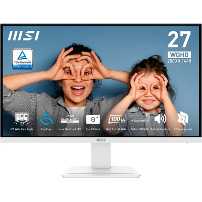 MSI PRO MP273QW E2 2560 x 1440 IPS білий