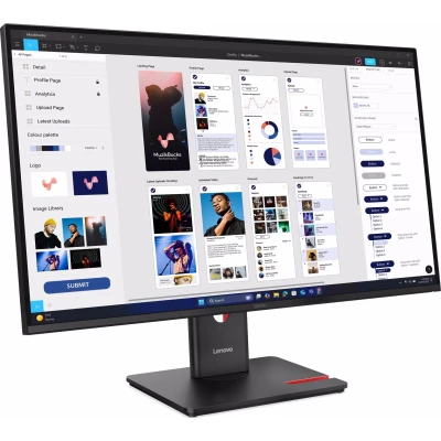 Lenovo T32UD-40 3840 x 2160 IPS чорний — фото 2