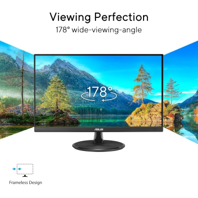 Монітор ASUS VP227HF 1920 x 1080 VA чорний (90LM0880-B01O71-B) — фото 4