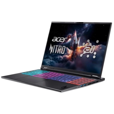 Ноутбук Acer Nitro 16S AN16S-61 2560x1600 (WQXGA) AMD Ryzen Al 7 350 (2 - 5 ГГц) RAM 32 / SSD чорний (NH.QXKEU.004-B) — фото 3
