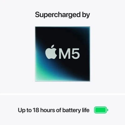 Ноутбук Apple MacBook Air 15 M5 A3448 Midnight 2880x1864 (Liquid Retina) Apple M5 (4.61 ГГц) RAM 24 / SSD чорний (MDVN4UAA-B) — фото 4