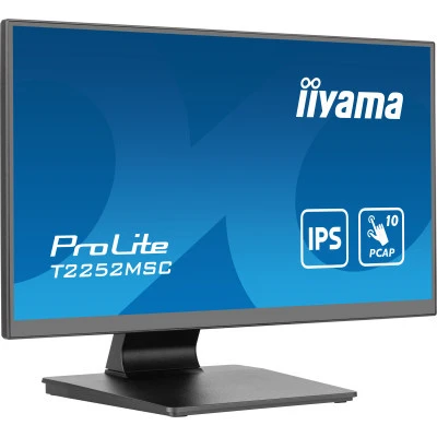 Монітор iiyama T2252MSC-B2 1920 x 1080 IPS чорний (T2252MSC-B2-B) — фото 3