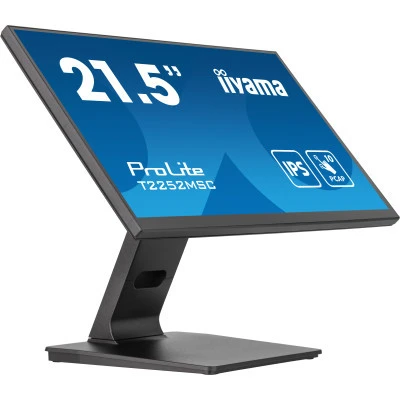 Монітор iiyama T2252MSC-B2 1920 x 1080 IPS чорний (T2252MSC-B2-B) — фото 4