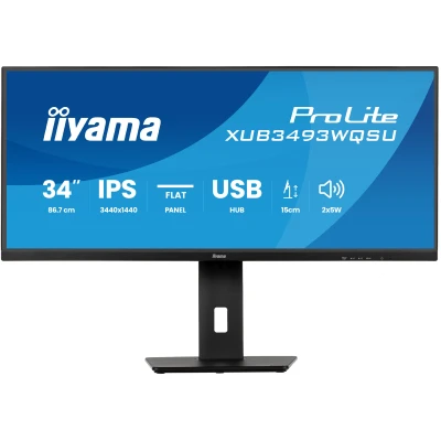 iiyama XUB3493WQSU-B6 3440 x 1440 IPS чорний