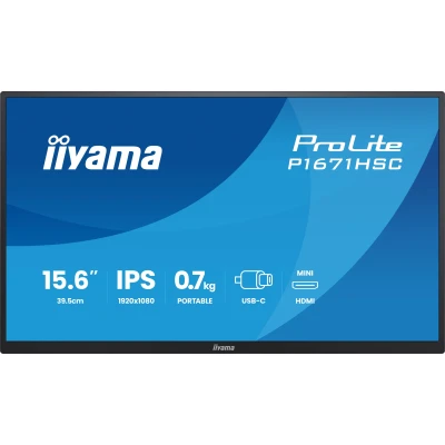 iiyama P1671HSC-B1 1920 x 1080 IPS чорний