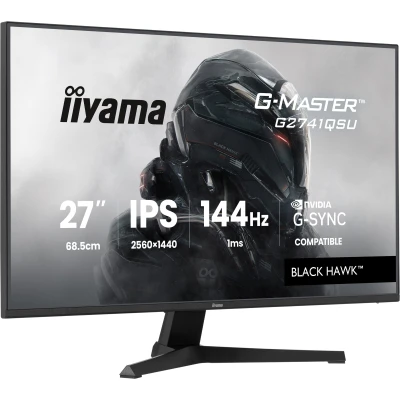 iiyama G2741QSU-B1 2560 x 1440 IPS чорний — фото 2