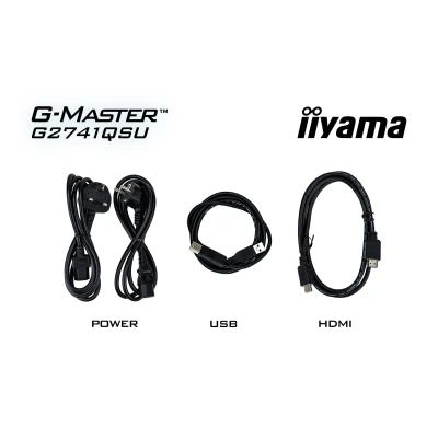 Монитор iiyama G2741QSU-B1 2560 x 1440 IPS чорний (G2741QSU-B1-B) — фото 12
