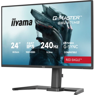 Монітор iiyama GB2471HS-B1 1920 x 1080 IPS чорний (GB2471HS-B1-B) — фото 3