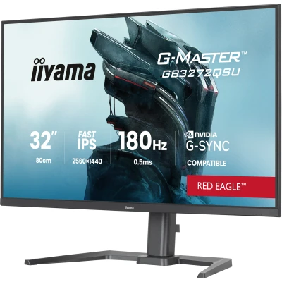 Монитор iiyama GB3272QSU-B1 2560 x 1440 IPS чорний (GB3272QSU-B1-B) — фото 3