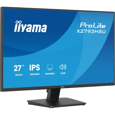 iiyama X2793HSU-B1 1920 x 1080 IPS чорний — фото 2