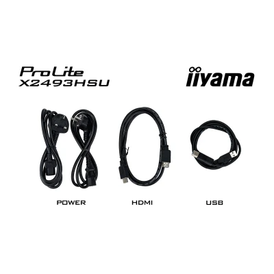 Монитор iiyama X2793HSU-B1 1920 x 1080 IPS чорний (X2793HSU-B1-B) — фото 12